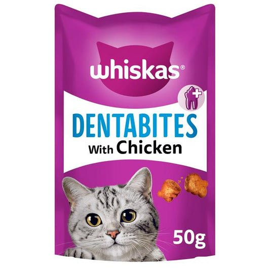 Whiskas Dentabites with Chicken 50g