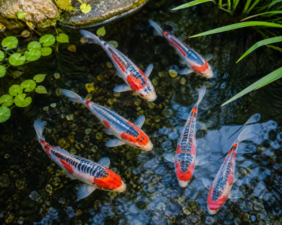 Japanese Shusui Butterfly Koi