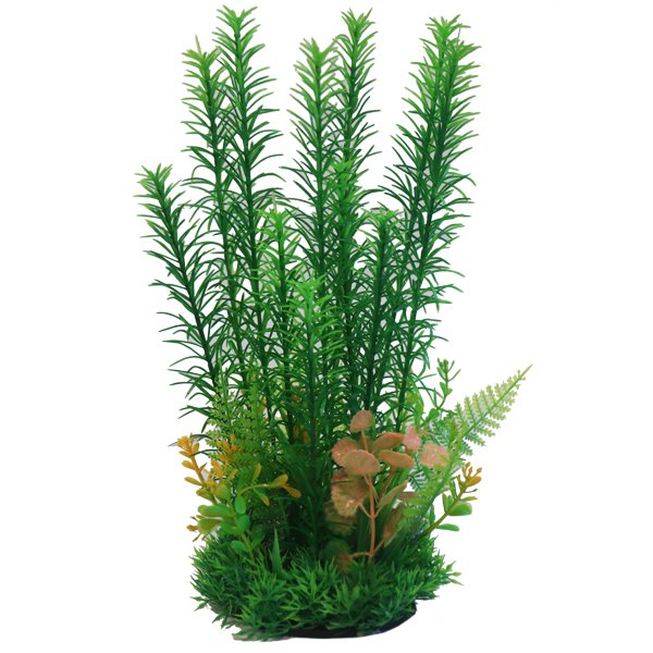 Betta Choice 9" Green & Yellow Combi Plastic Plant