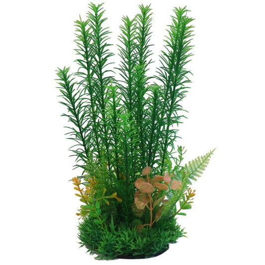 Betta Choice 9" Green & Yellow Combi Plastic Plant