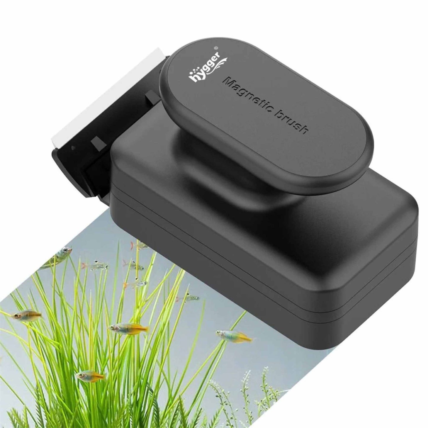Hygger Aquarium Magnet Cleaner Brush & Scraper - L