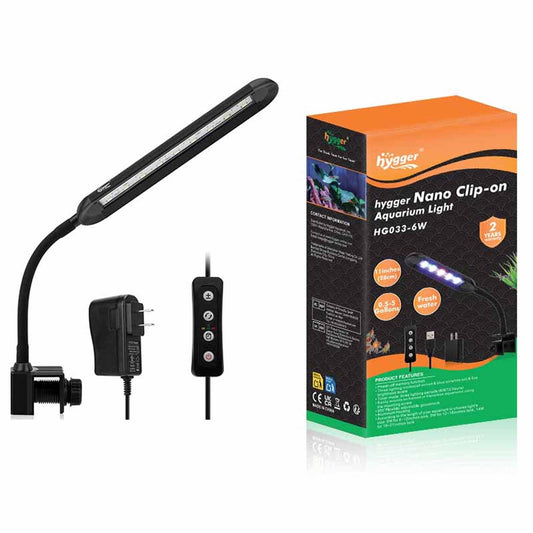 Hygger Aquarium Mini Clip On Light 6w