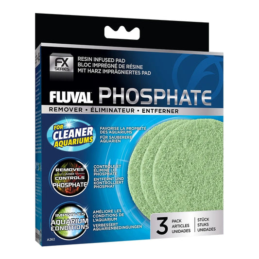 Fluval Phosphate Remover Resin Infused Pad x 3