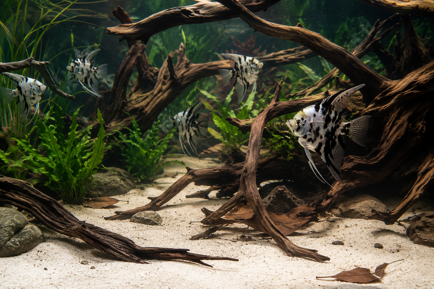 Dalmation Angelfish