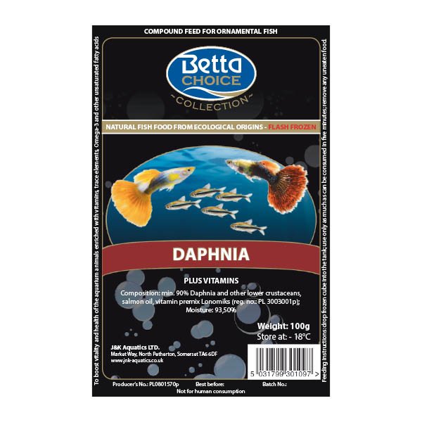 Betta Choice Frozen Blister Pack (Various Flavours)