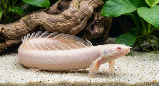 Albino Senegal Bichir
