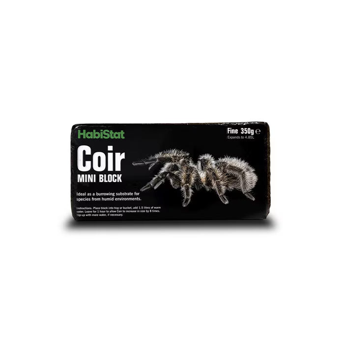 HabiStat Coir Mini Black, Fine 350g