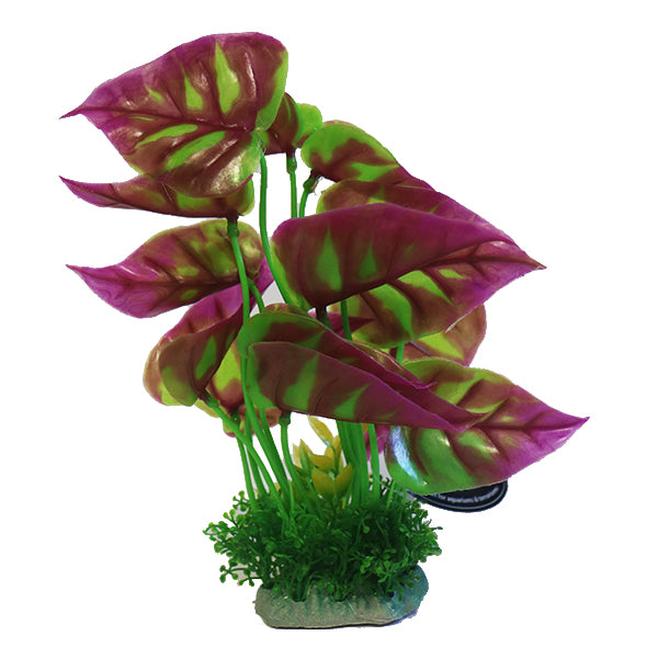 Betta Choice 8 Green & Pink Plastic Plant