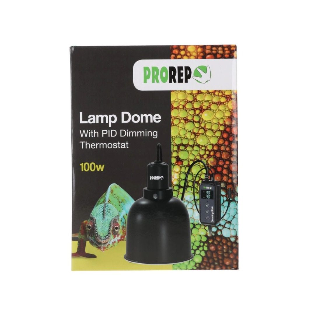 ProRep Lamp Dome with Dimming Stat 100W 140x140x195mm