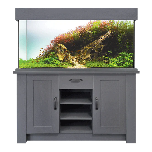 Aqua One OakStyle Shaker Slate Grey 230 and Cabinet