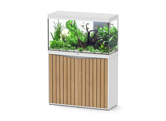 Splendid 100 Aquarium White + White Slat Cabinet
