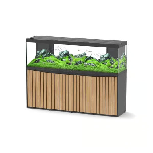 Splendid 200 Black + Black Slat Stand and External Filter