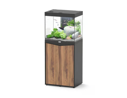 Splendid 60 Aquarium Black + Black Wood Cabinet