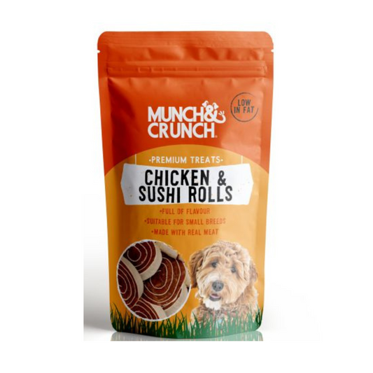 151 Munch & Crunch Chicken & Sushi Rolls 70g