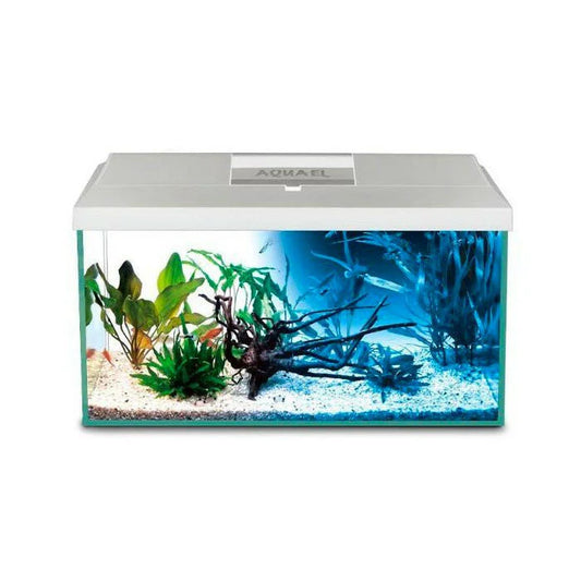 AQUAEL LEDDY 40 DAY AND NIGHT AQUARIUM - WHITE