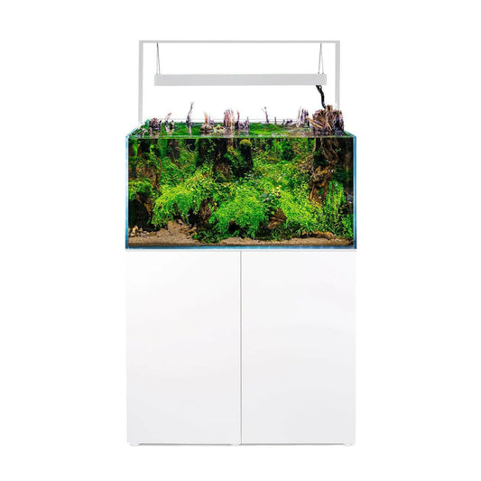 Aquael Ultrascape 90 Aquarium and Cabinet Set - Snow