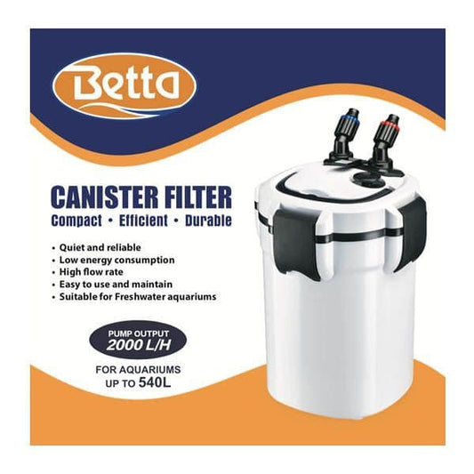 Betta 2000 Canister Filter < 540L