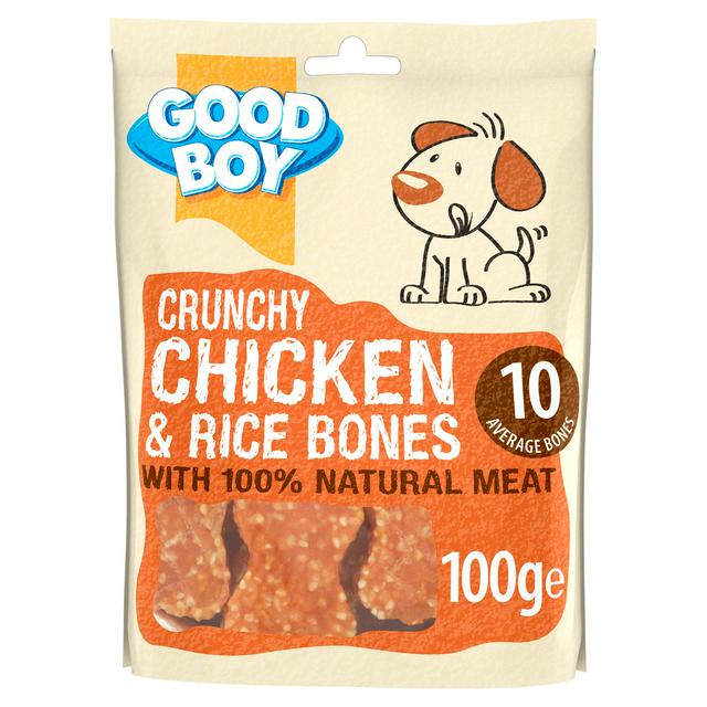 Good Boy Chicken & Rice Bones 100g