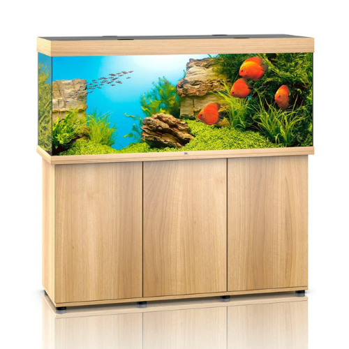 JUWEL RIO 450 LED AQUARIUM AND CABINET (LIGHT WOOD)