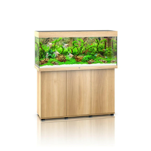 JUWEL RIO 240 LED AQUARIUM AND CABINET (LIGHT WOOD)