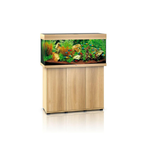 JUWEL RIO 180 LED AQUARIUM AND CABINET (LIGHT WOOD)