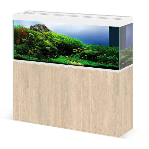 Ciano Emotions Pro 150 White Aquarium And Oak Cabinet