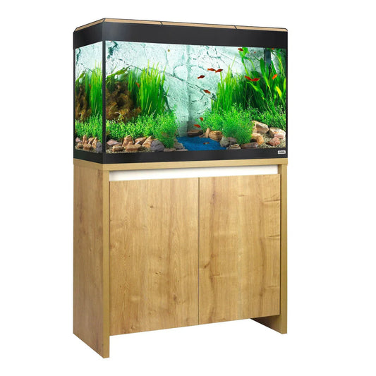 Fluval Roma Bluetooth LED 125 Aquarium and Cabinet - Oak