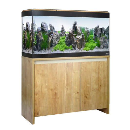Fluval Roma Bluetooth LED 200 Aquarium and Cabinet - Oak