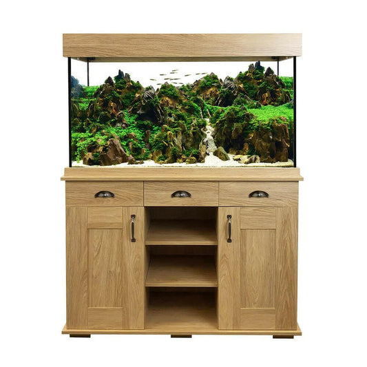Fluval Shaker 252L Aquarium and Cabinet Set - Hampshire Oak