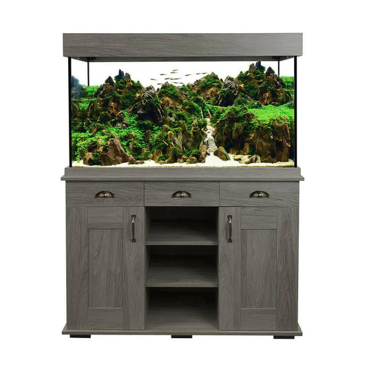 Fluval Shaker 345L Aquarium and Cabinet Set - Slate Grey