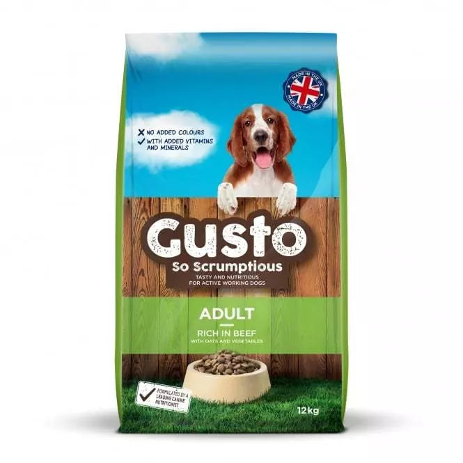 Gusto Complete Adult 12KG Beef