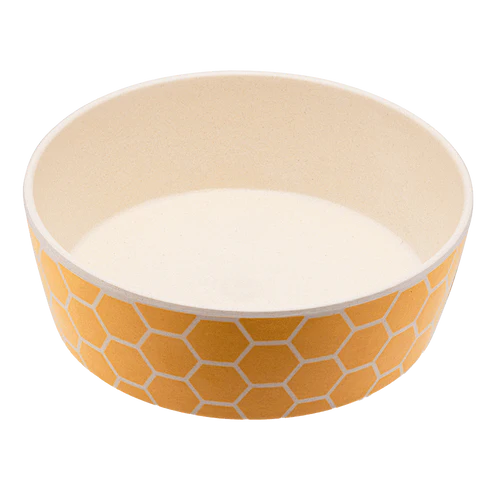 Beco Bamboo Bowl Honeycomb Large