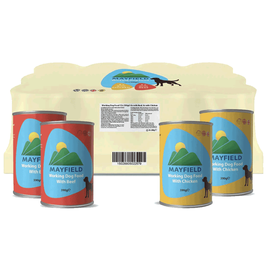 Mayfields Working Dog Food 390g x 12