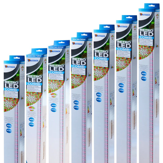 Superfish Retro LED Colour T8&JT5 45cm x 15W