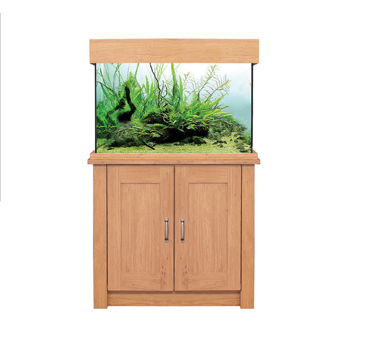 Aqua One Oakstyle 145 Aquarium And Cabinet