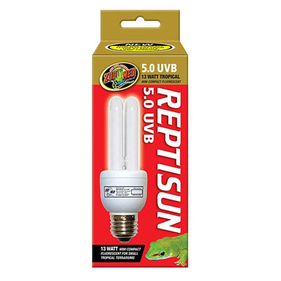 Zoo Med Reptisun 5.0 Compact Flourescent Mini 13w