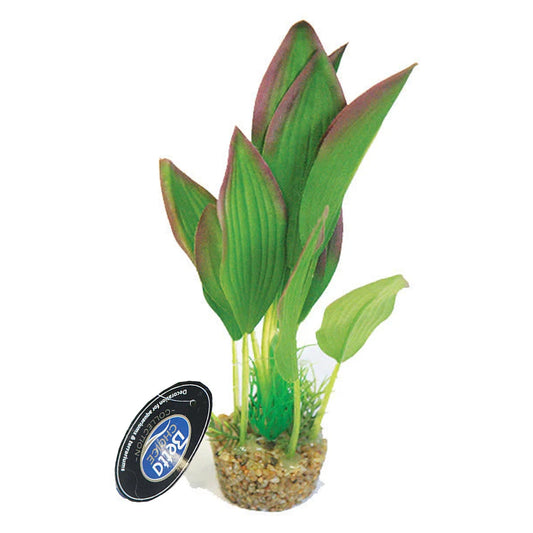 Betta Choice 8" Green Silk Plant W/Sand Base