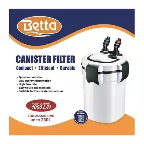 Betta 1050 Canister Filter < 230L