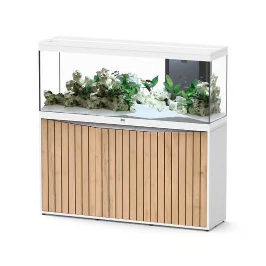Splendid 150 Aquarium White + White Slat Cabinet