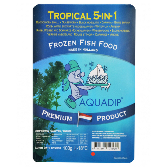 Tropical Quintet (5 in 1) Frozen Food 100g Blister Pack