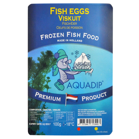 Fish Eggs Frozen Food 100g Blister Pack