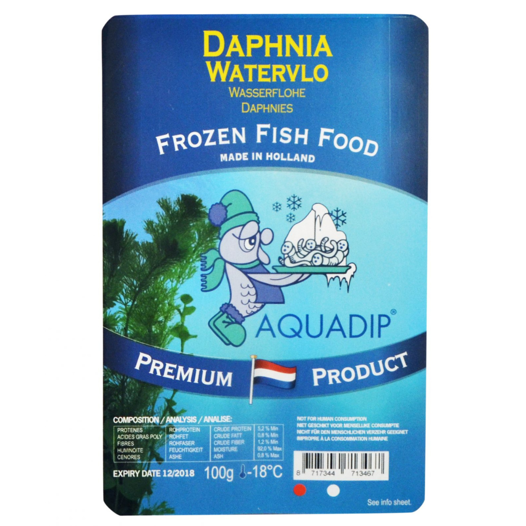 Daphnia Frozen Food 100g Blister Pack