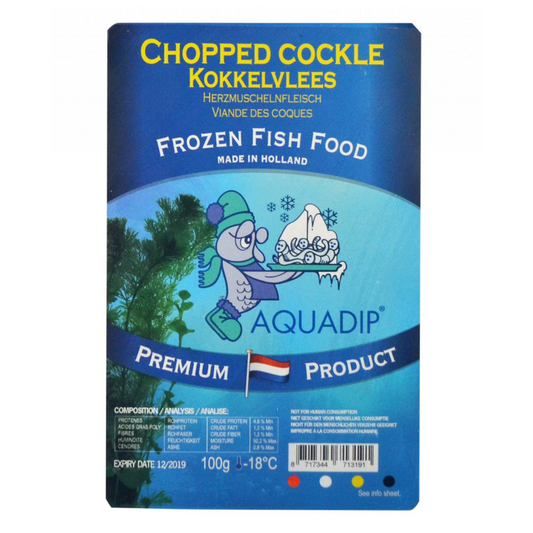 Chopped Cockle Frozen Food 100g Blister Pack