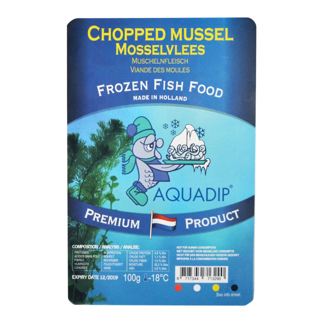 Chopped Mussel Frozen Food 100g Blister Pack