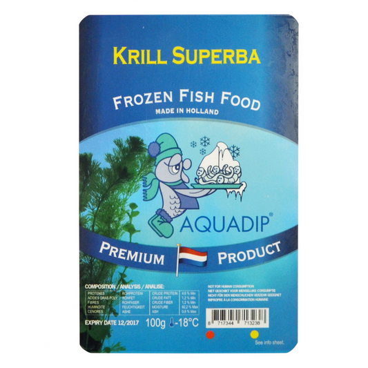 Krill Superba Frozen Food 100g Blister Pack
