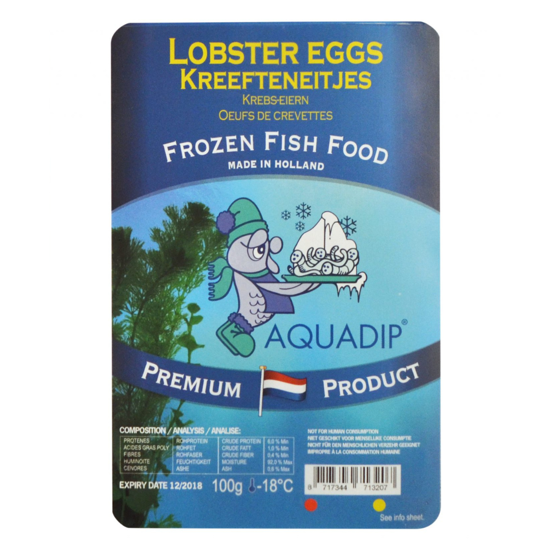 Lobster Eggs Frozen Food 100g Blister Pack