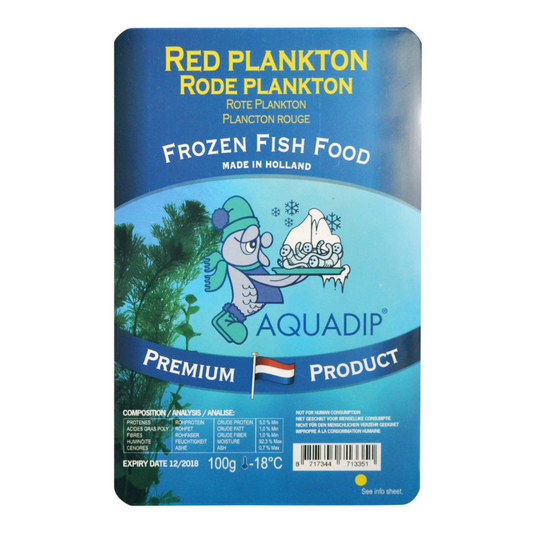 Red Plankton Frozen Food 100g Blister Pack